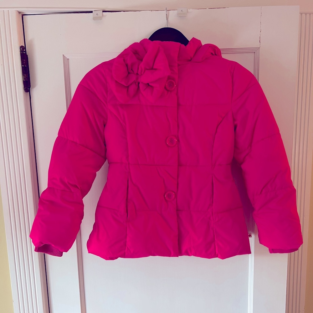 Girls size 10 Kate Spade puffer coat EUC